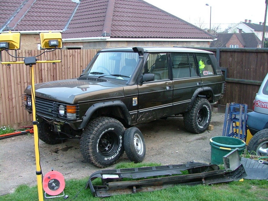 range rover classic lift